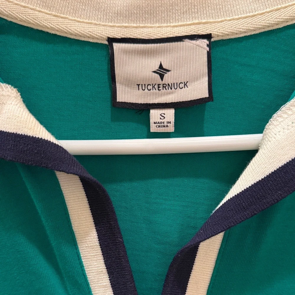 Tuckernuck Green Polo Hutton Dress - Picture 3 of 4